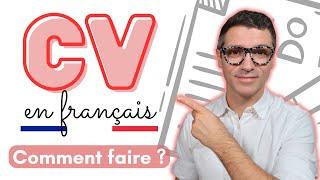 Réussir son CV en français  Les secrets pour se démarquer sur le marché du travail