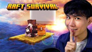 10 Player Minecraft Bertahan di Raft Survival