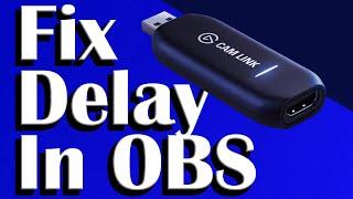 How To Fix Cam Link 4k Audio Delay In OBS - Quick Fix