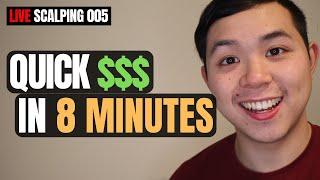 Price Action Trading Quick Profits  Live Scalping 005