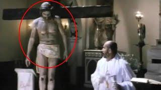 7 Estatuas De Jesús Moviéndose Captadas En Cámara