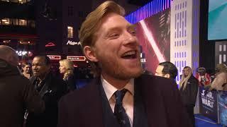 Domhnall Gleeson Interview Star Wars The Rise of Skywalker European Red Carpet Premiere