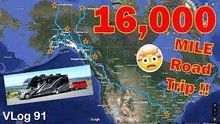 ALASKA ROADTRIP. Full Itinerary. 169 Days.16K Miles. RV Fulltime Living. RV COUPLE. RV LIFE