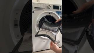 Tumble dryer  ASMR speed clean #cleaning #hotpoint #heatpump