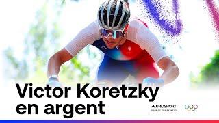 JO PARIS 2024 - INCROYABLE FINISH  Pidcock coupe la route de Koretzky et lui souffle lor