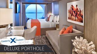 Celebrity Beyond  Deluxe Porthole Balcony Full Walkthrough Tour & Review 4K  Celebrity Cruises