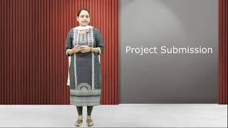 Procedure of submission  M.A.M.Com. Project Final Semester.