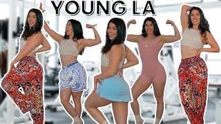 My first time trying YOUNG LA Try on haul