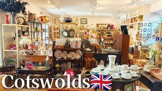 Antique Shops  &  Flea Market in the Cotswolds  England  Beautiful Autumn trip  Shopping Hau