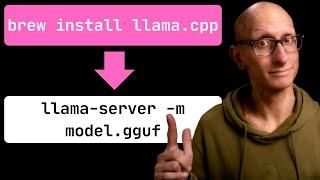 Running LLMs on a Mac with llama.cpp