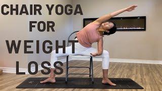 Chair Yoga for Weight Loss  Reduce Belly Fat Stretch and Feel Your Best