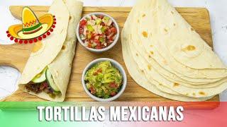  TORTILLAS MEXICANAS  Masa para tacos fajitas quesadillas burritos CON HARINA DE TRIGO 