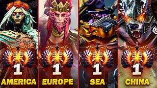 TOP 1 Rank of all regions - Best Dota 2 Players NEW 7.37 Patch