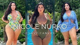 Nicole Nurko ️ American Curvy Fashion Ambassador  Insta Fashion Wiki  Curvy Girl Story #bikini