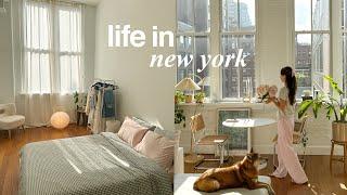 LIFE IN NEW YORK  east coast summer simple morning routine  comfort meals