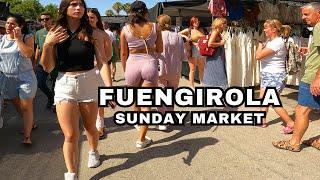 Fuengirola Sunday Market June 2023 Malaga Costa Del Sol Andalucia Spain