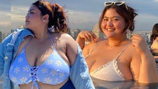 Bbw Ssbbw -Cheid Manguera Plus Size Curvy Model Try on Haul Bikini  Wiki and Bio #lingerie
