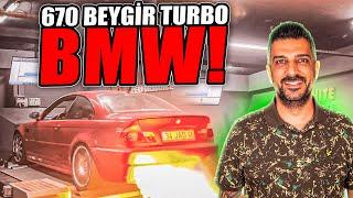 20 Yaşında 670 Beygirlik M50 Turbo Kullanıyor  1 Metre Alev Atan E46