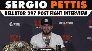 Sergio Pettis reacts to Patricio Pitbull win  Bellator 297 Post Fight Interview