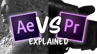 Whats the difference between After Effects & Premiere Pro?