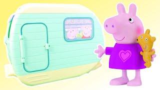 Peppa Pig And Family Camping Caravan Holiday Adventure