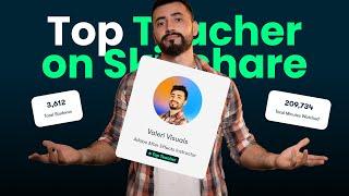 I became a Top Teacher on Skillshare. Get the first month for FREE