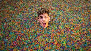I Filled My Swimming Pool With 50000000 ORBEEZ **satisfying**