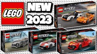 NEW LEGO SPEED CHAMPIONS 2023 SETS REVEALED AMAZING?