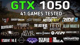 GTX 1050 Test in 41 Games in 2024