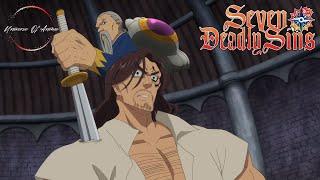 Dreyfus VS Denzel Liones FULL FIGHT SCENE  Seven Deadly Sins  Nanatsu no Taizai