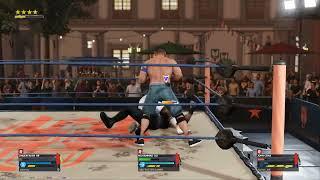 WWE 2k24 online triple threat 1.11 patch