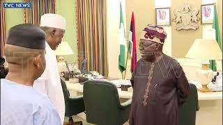 WATCH President Tinubu Receives Aminu Dantata In Presidential Villa