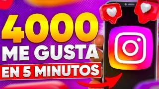 CÓMO GANAR LIKES EN INSTAGRAM  OBTÉN ME GUSTA EN INSTAGRAM EN 5 MINUTOS