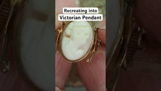 Turning an Estate Ring into a Victorian Pendant