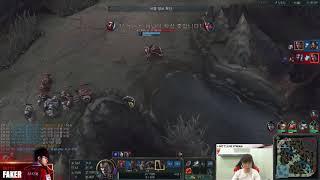 Faker Stream Darius vs Ekko Mid