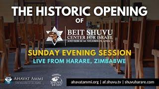 The historic opening of Beit Shuvu Center for Israel   The ingathering service