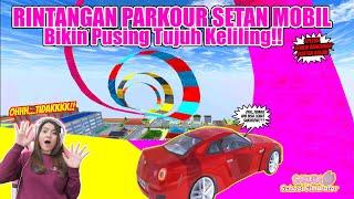 RINTANGAN PARKOUR SETAN MOBIL BIKIN JUNGKIR BALIK GAK KARUAN SAKURA SCHOOL SIMULATOR - PART 405