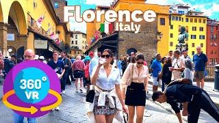 Florence Italy  - VR 360° 4K Immersive Walking Tour
