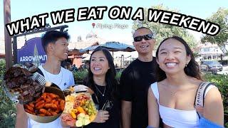 WHAT WE EAT IN A WEEKEND ON VACATION + VLOG  The Laeno Family