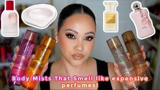 THESE AFFORDABLE BODY MISTS SMELL JUST LIKE HIGH END PERFUMES  BATH & BODY WORKS BODYCARE HAUL 