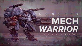 Concept MechWarrior  Speedpaint