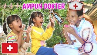 Drama Anak Lucu Ngajak Kakak Main Dokter Dokteran - Tolong Pak Dokter Marwan