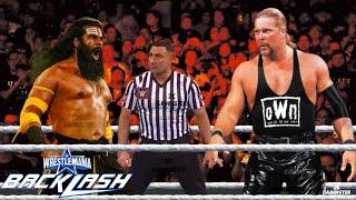 FULL MATCH - Veer Mahaan vs Kevin Nash  Wrestlemania Backlash 2022 - WWE 2K22