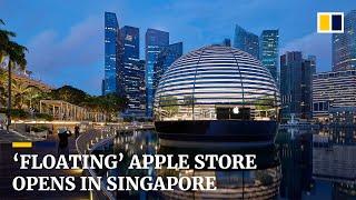 First ‘floating’ Apple store opens at Singapore’s Marina Bay Sands