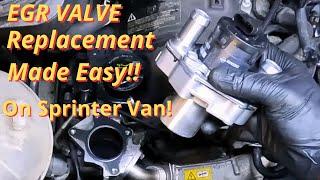 EGR Valve Replacement On Mercedes Sprinter - Step by Step Guide