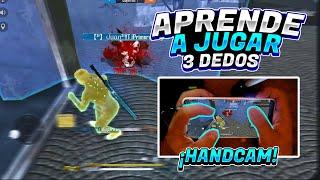 APRENDE A JUGAR CON 3 DEDOS GUÍA COMPLETA  HUD  GLOO SENTADO  TIRO FANTASMA... - Free Fire