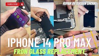 iphone 14 Pro Max Front Glass Replacement   Broken Glass