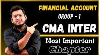 CMA Inter Financial Accounting  Most Impt Chapter For Coming Exam  CMA Inter G-1