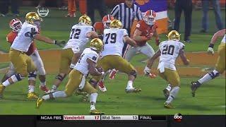 2015 Clemson vs Notre Dame Ending