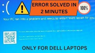 Your device ran into a problem and needs to restart - Windows 10118  Blue Screen Error